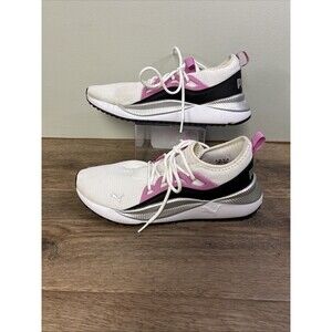 Puma Pacer Future Allure Lace Up  Womens White Sneakers Casual Shoes 38463602